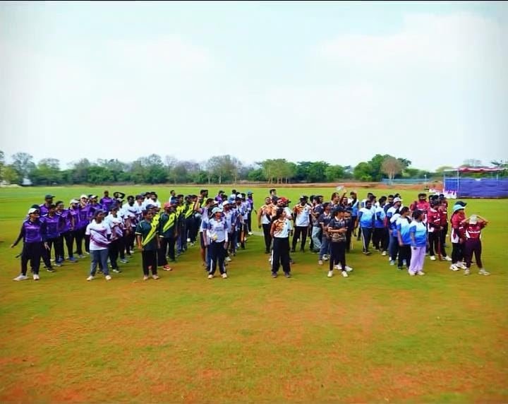 Teams competing in the 3M Cricket League, organised by Kreedangana Sports Management